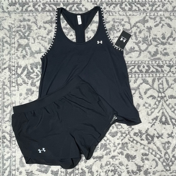 Under Armour Pants - Under Armour tank and short set